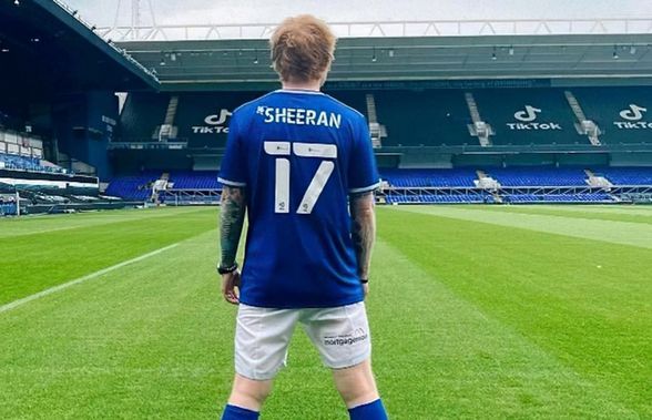 Cântărețul Ed Sheeran, prezentat de un club din Anglia: „Am crezut că e o glumă”