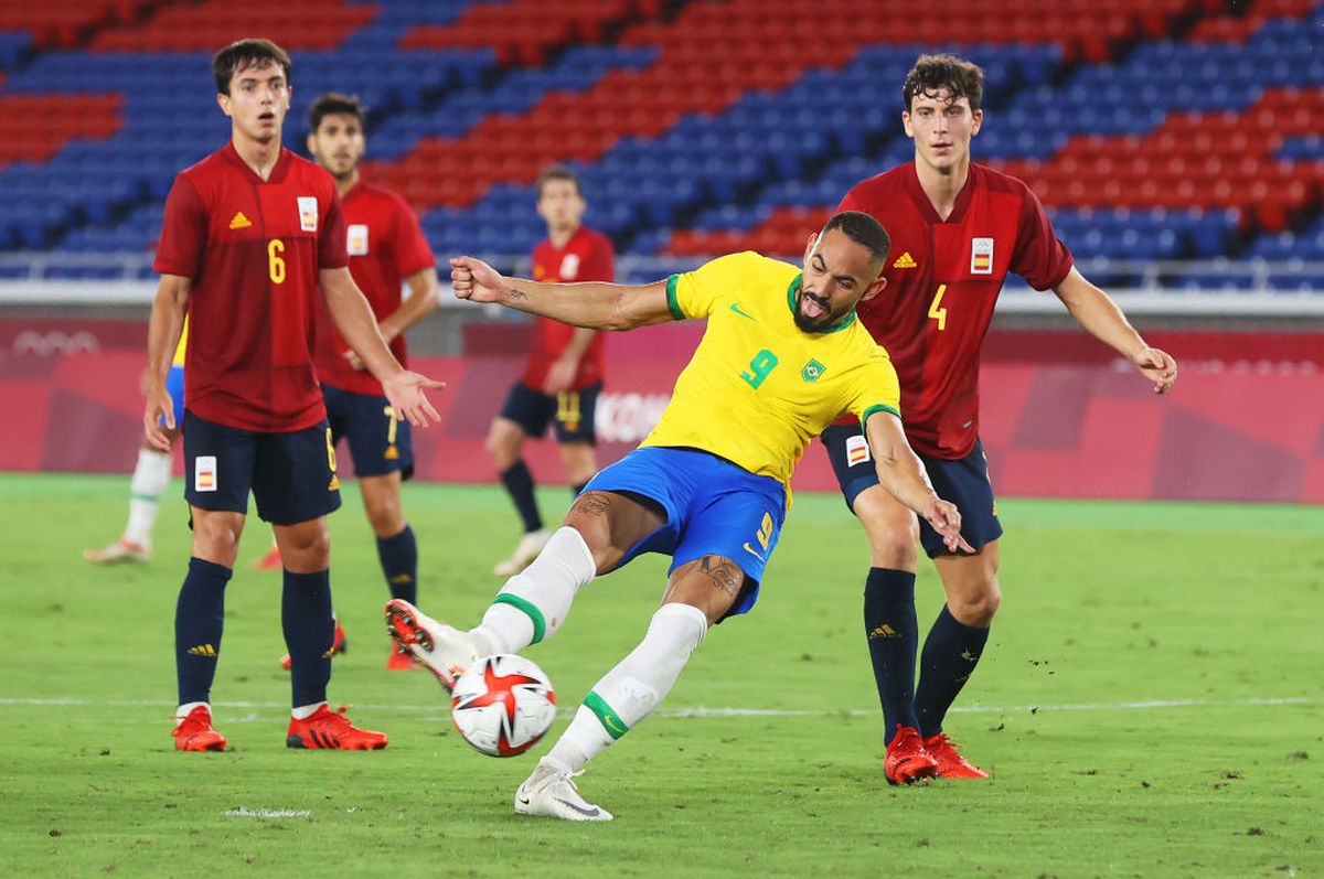 Brazilia - Spania, finala olimpică la fotbal masculin / FOTO: GettyImages