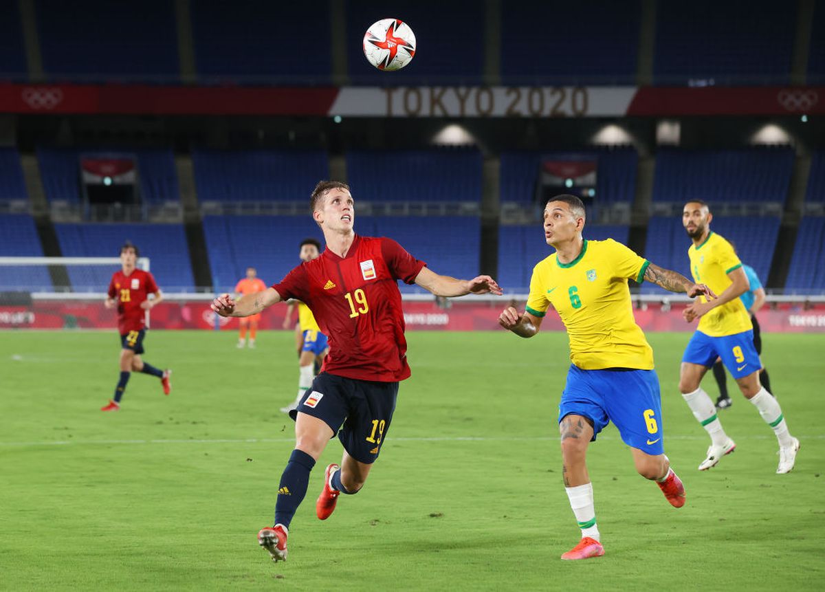 Brazilia - Spania, finala olimpică la fotbal masculin / FOTO: GettyImages