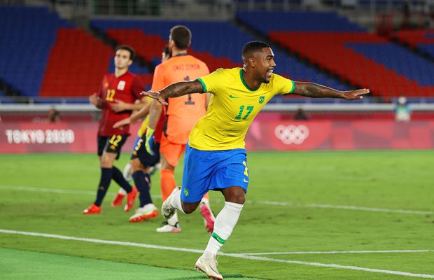 Brazilia și-a apărat titlul olimpic la fotbal! Victorie dramatică în finala cu Spania