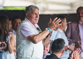 Ilie Năstase s-a dat în spectacol la Winners Open: „Asta e pentru Țiriac?” :)