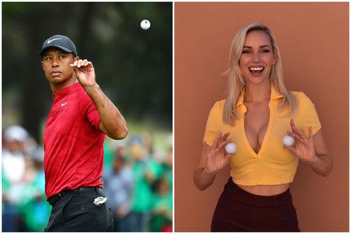 Tiger Woods și Paige Spiranac, Foto: Instagram