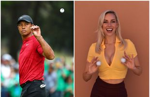 Tiger Woods, detronat! Paige Spiranac, cea mai sexy jucătoare de golf, l-a depășit la câștiguri pe Instagram