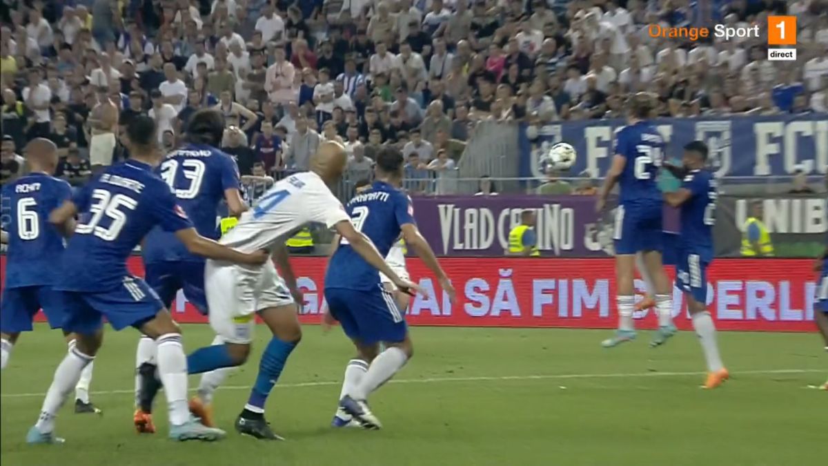 Momentul ratat de camerele TV » Ce s-a întâmplat după golul marcat Hanca în derby-ul cu FCU Craiova