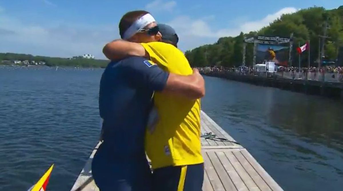 FOTO Aur pentru Cătălin Chirilă la canoe, la Mondialele din Canada
