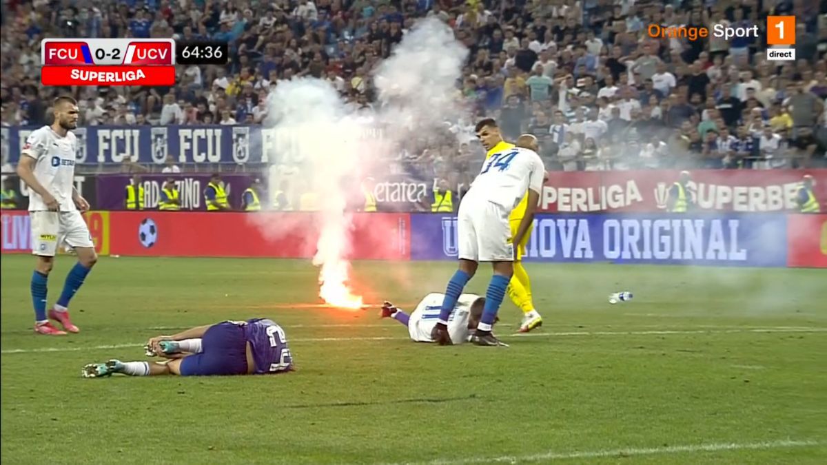 Interziși după comportamentul din derby-ul FCU - CS Universitatea Craiova! Măsurile anunțate de Jandarmeria Română