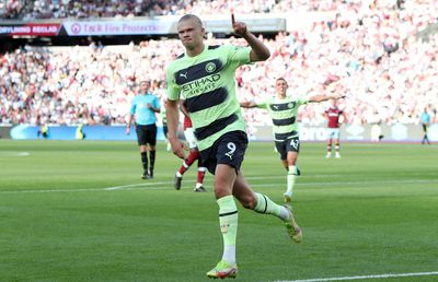 Haaland, debut de senzație în Premier League » Norvegianul a fost decisiv în victoria lui Manchester City cu West Ham