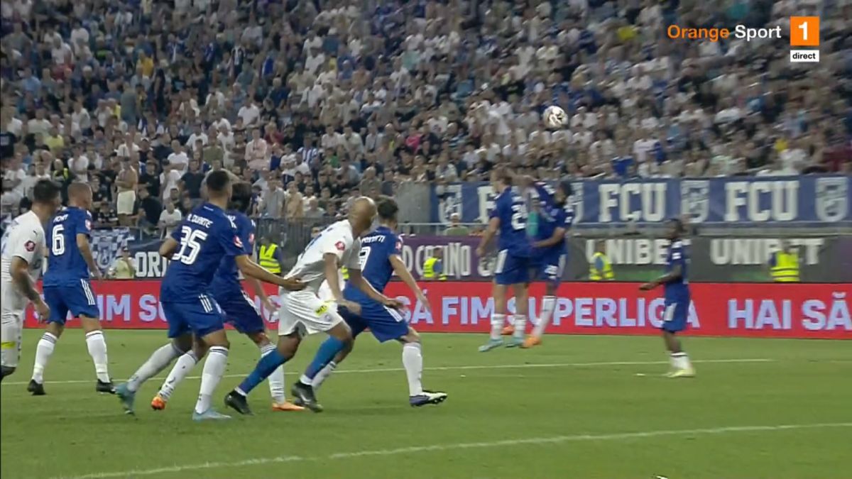 Momentul ratat de camerele TV » Ce s-a întâmplat după golul marcat Hanca în derby-ul cu FCU Craiova