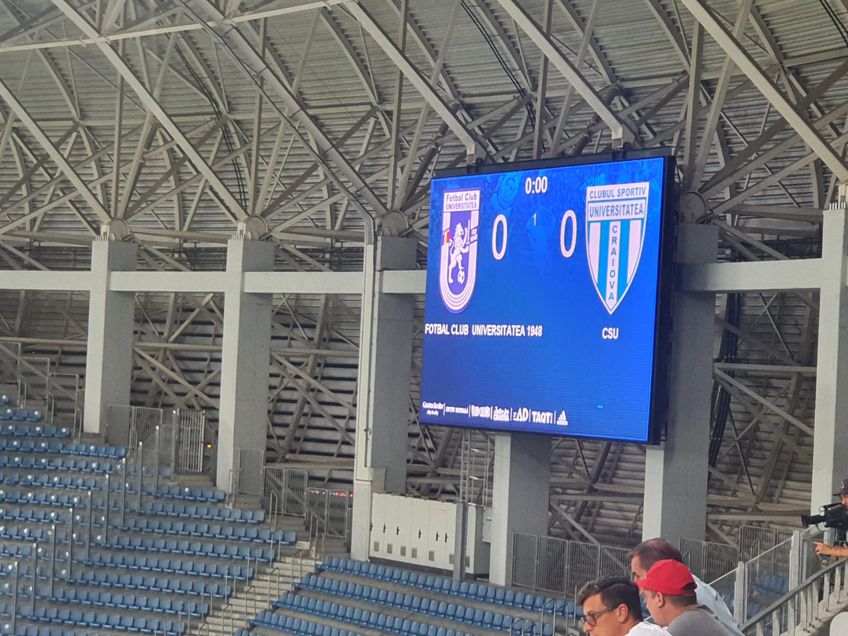 FCU Craiova - CS Universitatea Craiova, derby-ul Băniei, a început cu o oră înaintea fluierului de start al lui Istvan Kovacs.