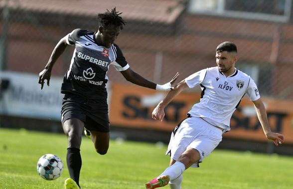 Hermannstadt, neînvinsă de la revenirea în Liga 1 » „Dubla” de senzație a lui Alhassan îi aduce o nouă victorie lui Măldărășanu