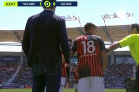 Rareș Ilie, debut în Ligue 1 » Cum s-a descurcat fostul rapidist în Toulouse - Nice