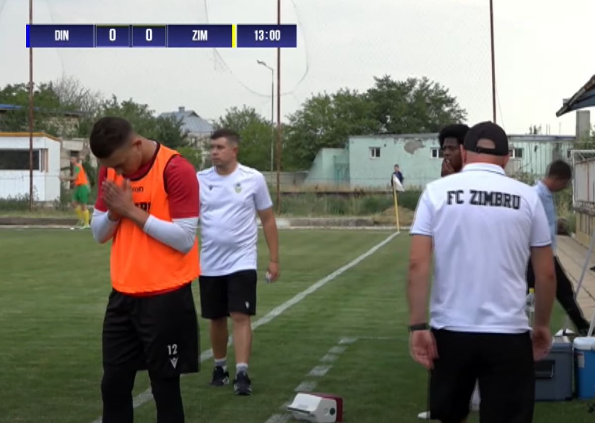 Zimbru Chișinău - Accidentare Donny van Iperen