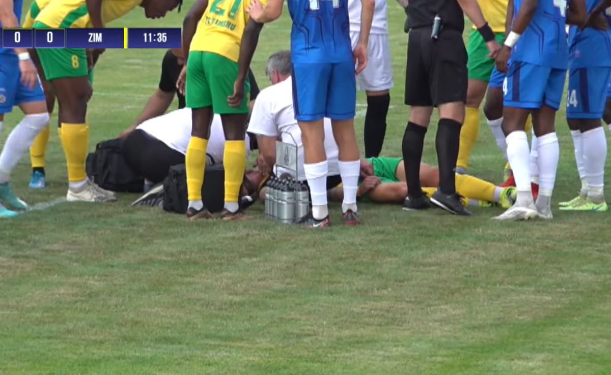 Zimbru Chișinău - Accidentare Donny van Iperen