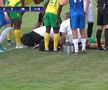 Scene înfiorătoare în campionatul din Republica Moldova » Ultimele vești despre fotbalistul de la Zimbru transportat de urgență la spital
