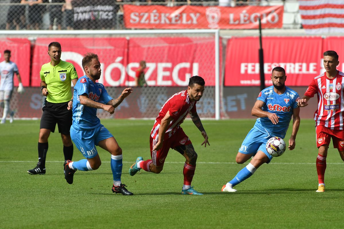 S-au anulat reciproc! Sepsi și UTA, egal alb. Oaspeții au evoluat în inferioritate numerică pe final