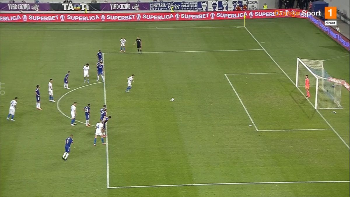 Momentul ratat de camerele TV » Ce s-a întâmplat după golul marcat Hanca în derby-ul cu FCU Craiova