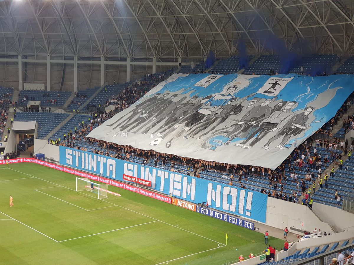 Soția și cumnata lui Marius Croitoru, în centrul atenției la derby-ul FCU - CS Universitatea