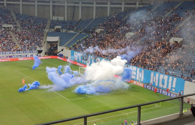 Momentul ratat de camerele TV » Ce s-a întâmplat după golul marcat Hanca în derby-ul cu FCU Craiova