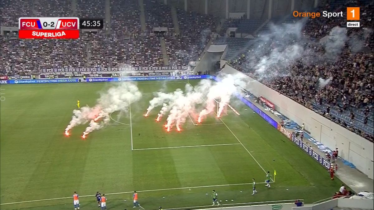 Interziși după comportamentul din derby-ul FCU - CS Universitatea Craiova! Măsurile anunțate de Jandarmeria Română