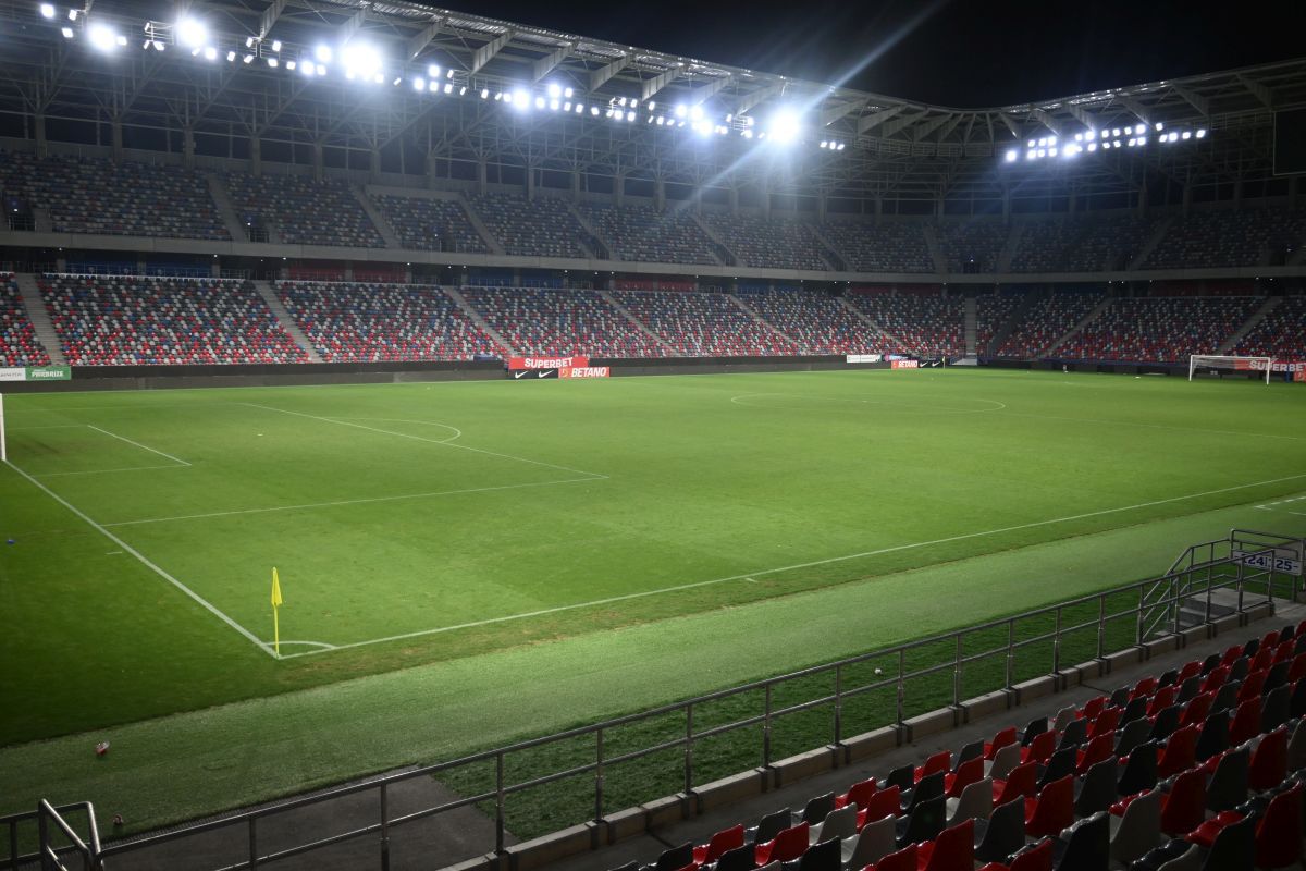 FOTO Stadionul Ghencea după FCSB - CFR Cluj