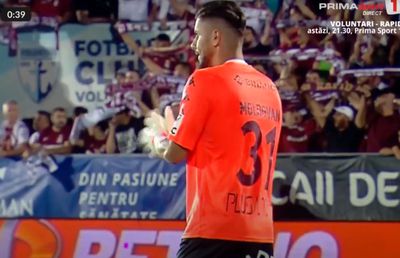 Zi neagră pentru titularul naționalei » Două gafe ANTOLOGICE în duelul cu Voluntari: gol-record încasat după ZECE secunde
