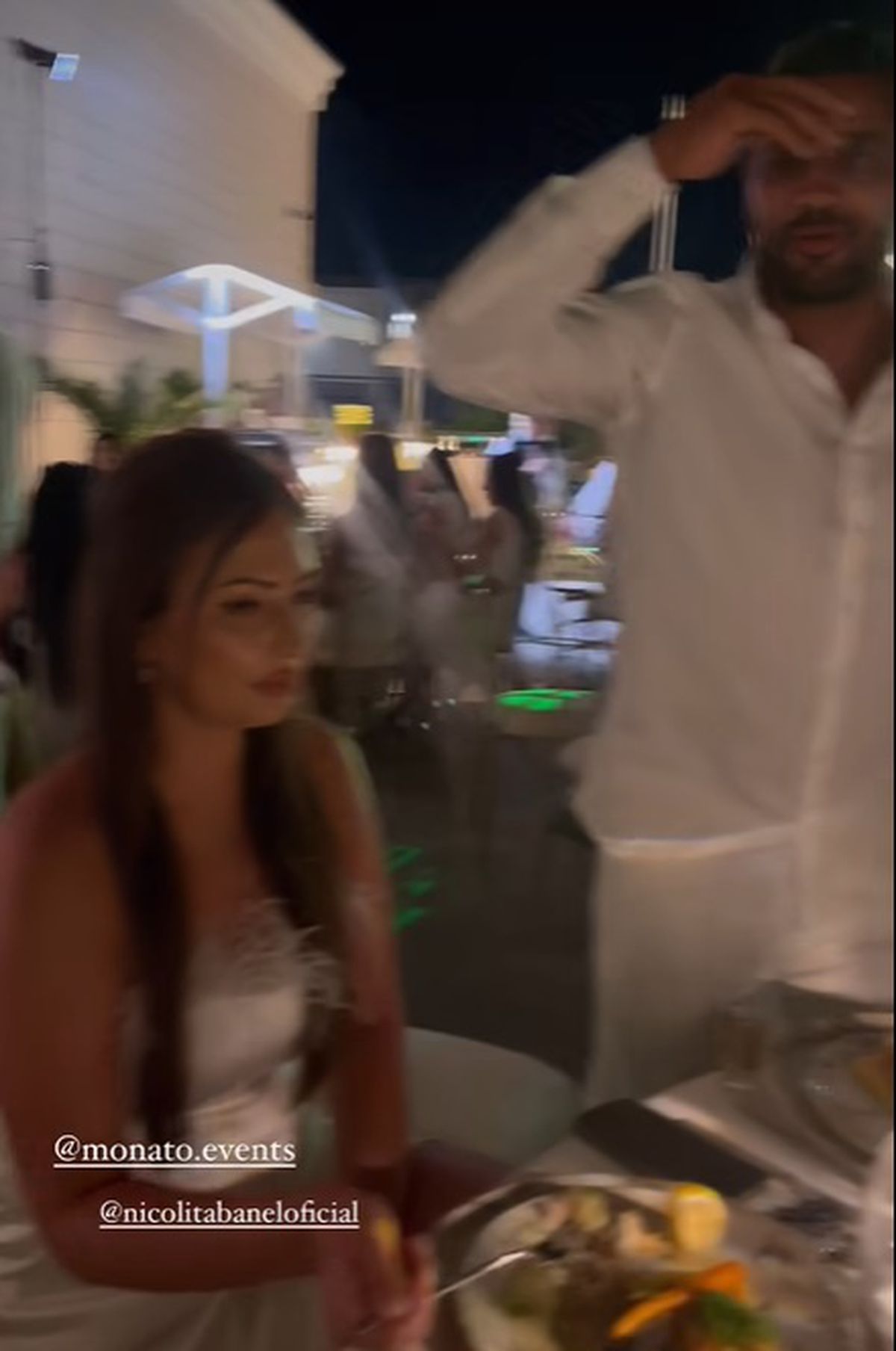 Banel Nicolita la petrecere