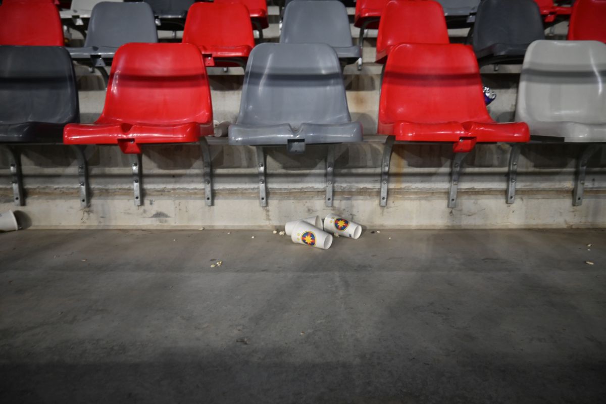 FOTO Stadionul Ghencea după FCSB - CFR Cluj
