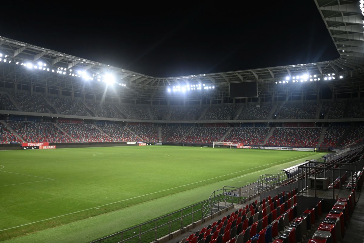 FOTO Stadionul Ghencea după FCSB - CFR Cluj