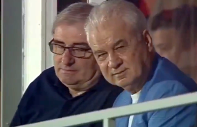 Apariție RARĂ la Voluntari - Rapid: cine a fost prezent în tribune alături de Iordănescu și Stoichiță