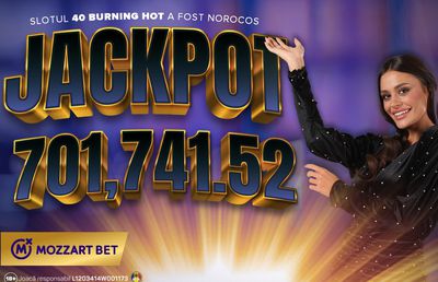 Câștig istoric, obținut cu doar 2 lei, la cazinoul Mozzart Bet!