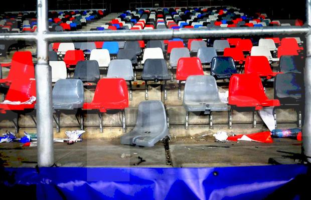 Cum arată stadionul Ghencea după FCSB - CFR Cluj » Imaginile surprinse de GSP la finalul meciului