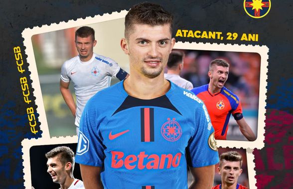 Florin Tănase, prezentat oficial la FCSB. Ce salariu are la campioana României