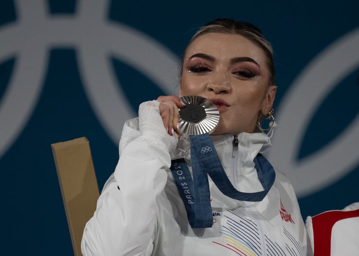 Mihaela Cambei argint la Jocurile Olimpice de la Paris 2024 Foto: Raed Krishan (Paris)