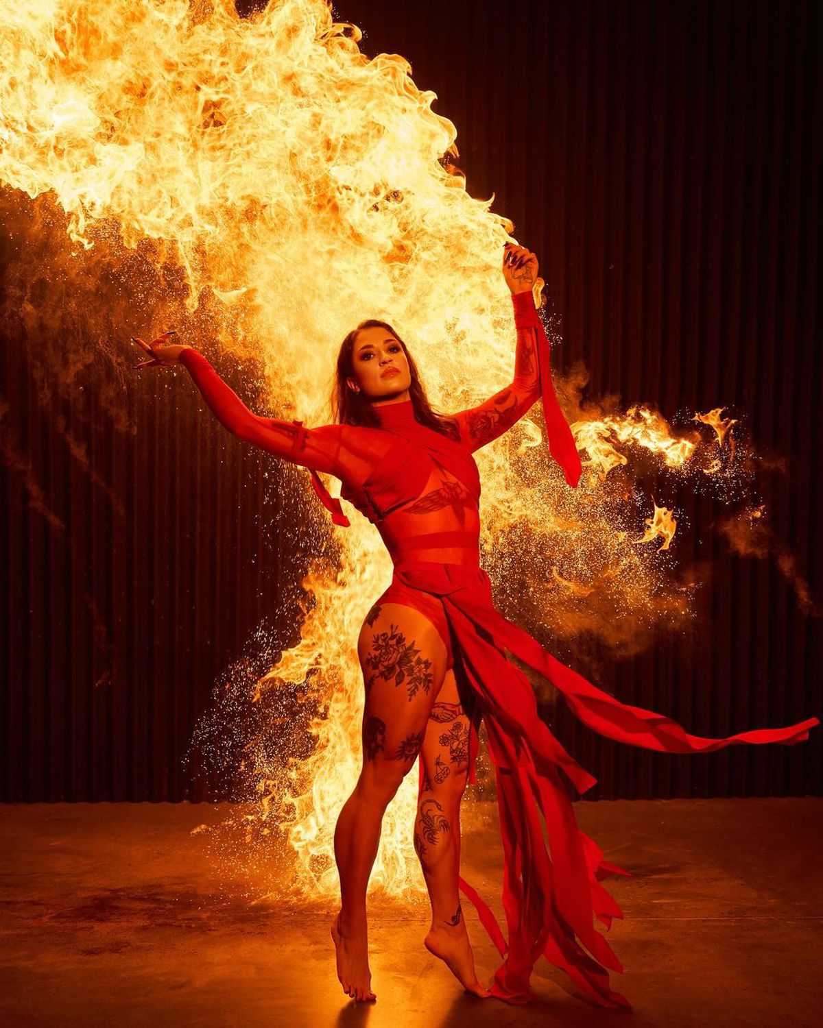 Atleta plină de tatuaje și care a devenit virală la Jocurile Olimpice are și o păpușă Barbie personalizată