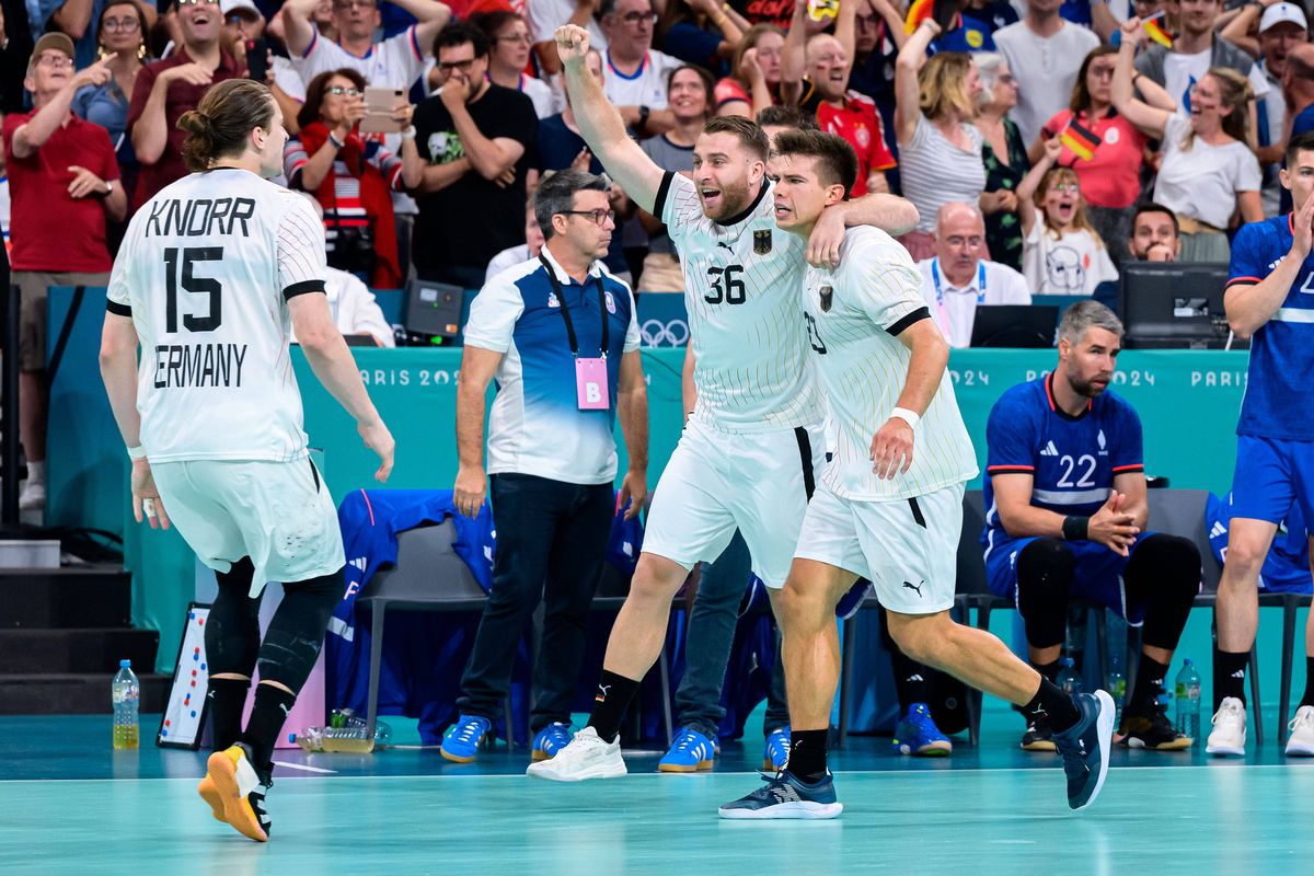 Franța - Germania, sfert de finală la Jocurile Olimpice, handbal masculin