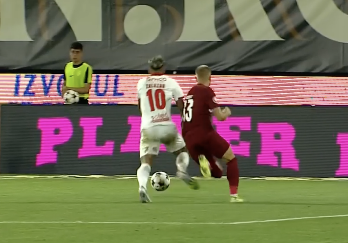 Penalty refuzat pentru CFR Cluj în meciul cu Braga