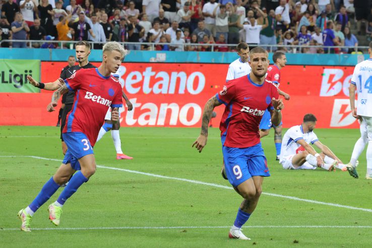 FCSB - Drita, cadre din meci de Ionuț Iordache (GSP)