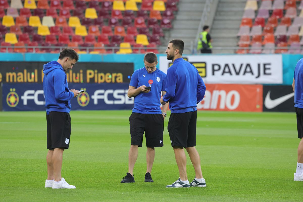 FCSB - Drita, imagini dinaintea meciului