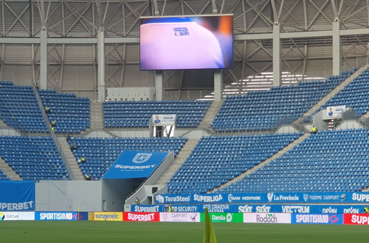CS Universitatea - Spartak Trnava - imagini de la stadion + atmosfera din Bănie