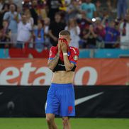 Momente emoționante pe Arena Națională cu Daniel Bîrligea și Antonia Salanță. Foto: Ionuț Iordache (GSP.RO)