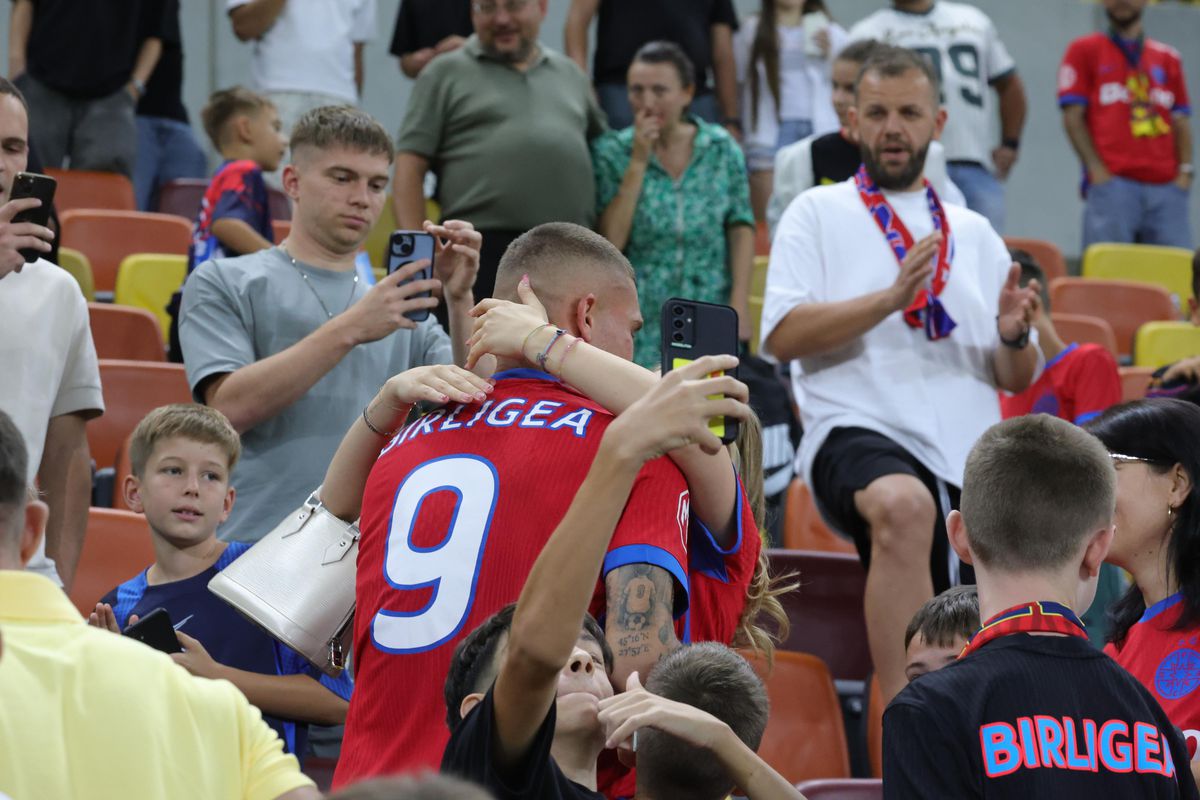 Daniel Bîrligea, după FCSB - Drita 3-2