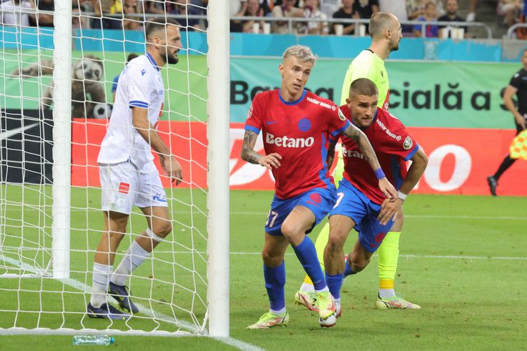 FCSB - Drita, cadre din meci de Ionuț Iordache (GSP)