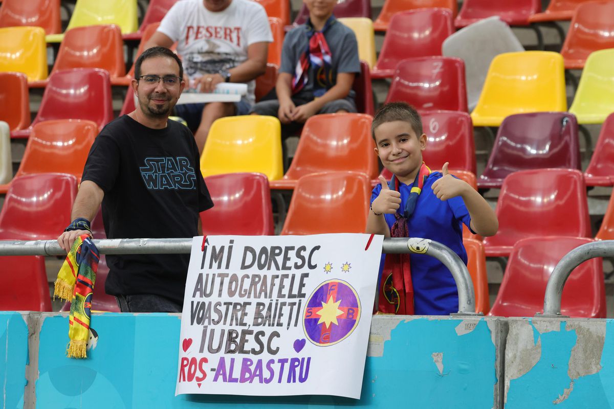 FCSB - Drita, imagini dinaintea meciului