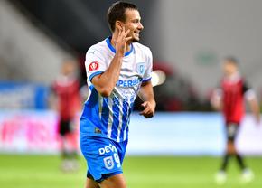 Universitatea Craiova - Spartak Trnava, în turul III din Conference League » Repriză de vis: marchează și Al Hamlawi!
