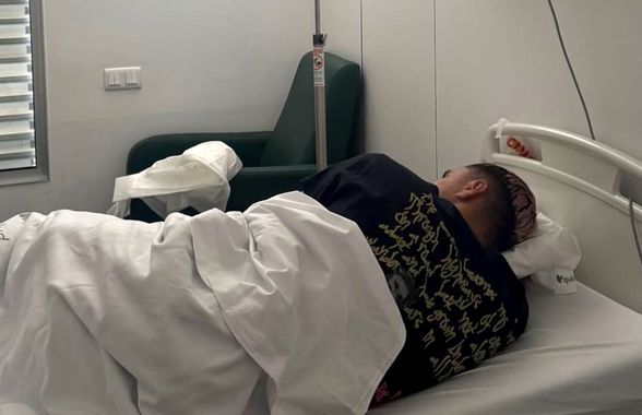 Caz curios la Rapid: a descoperit că are fractură și s-a internat singur într-un spital din Barcelona! » Soția a făcut anunțul, șefii clubului habar n-aveau