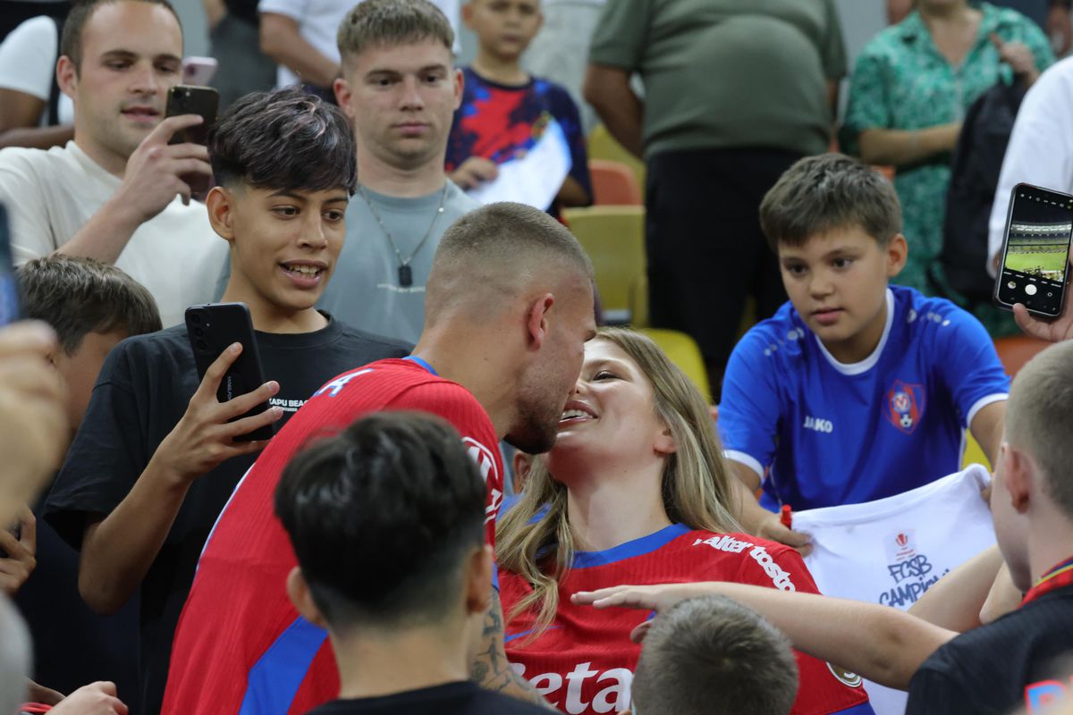 Sărutul vindecător: Daniel Bîrligea s-a dus plângând în brațele Antoniei, dar a revenit zâmbind » Reacția lui Gigi Becali: „De-asta a refulat la final”