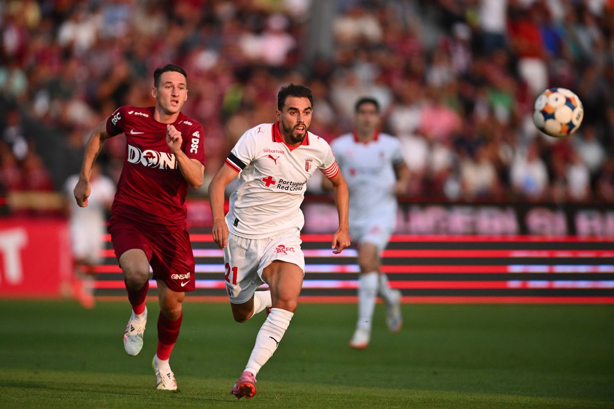 CFR Cluj - Braga, imagini din meci