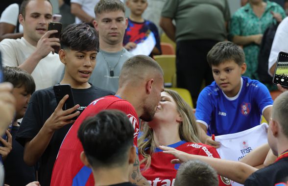 Sărutul vindecător: Daniel Bîrligea s-a dus plângând în brațele Antoniei, dar a revenit zâmbind » Reacția lui Gigi Becali: „De-asta a refulat la final”
