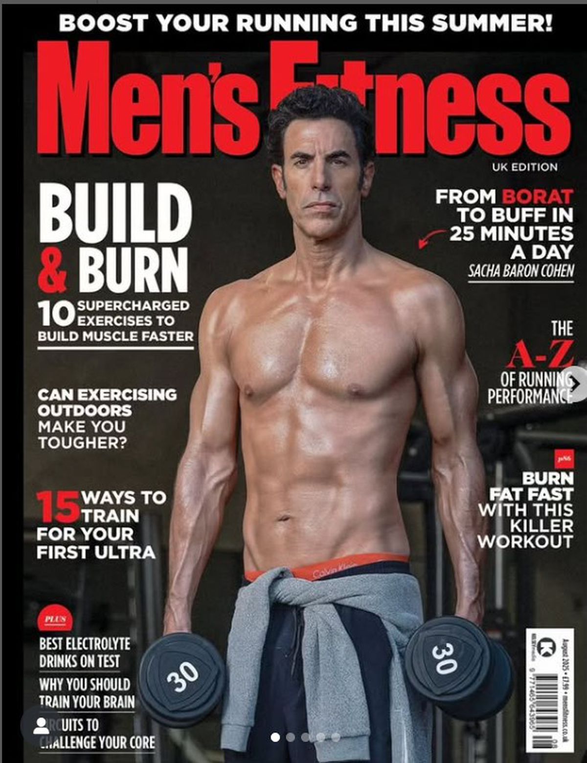 Actorul Sacha Baron Cohen a trecut printr-o spectaculoasă transformare