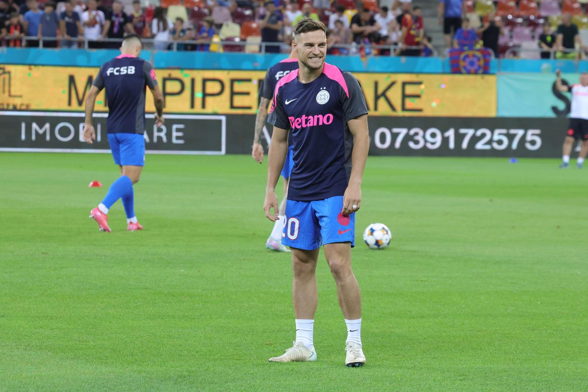 FCSB - Drita, imagini dinaintea meciului